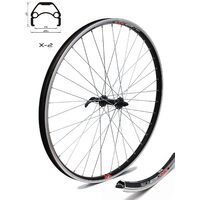 Roata CROSSER X2 36H 26" Fata QR Disc capsata Negru