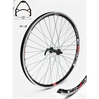 Roata fata CROSSER X3 36H 26'' QR - Frana V-brake cu butuc JoyTech