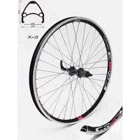 Roata CROSSER X3 36H 26 Spate QR Caseta Negru