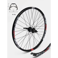 ROATA SPATE CROSSER X6 36H 26'' CASETA, QR - FRANA DISC (6 SURUBURI) CU BUTUC JYD762 - CAPSATA