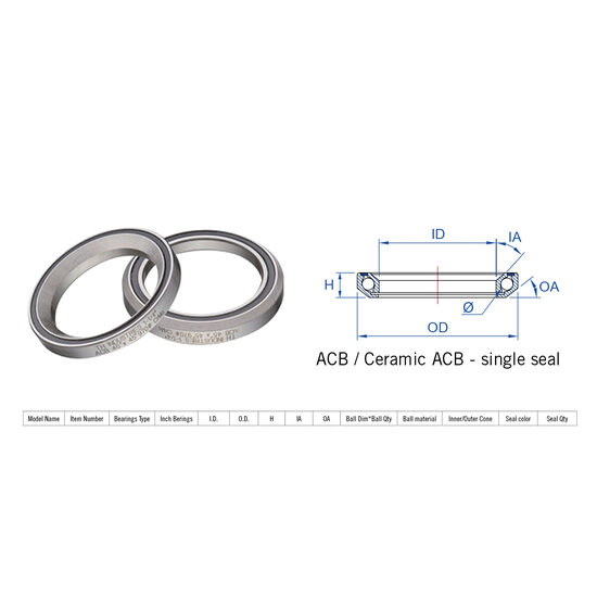 Rulment cuvete FSA Super Light ACB 45x45 1"1/4 MR082R