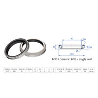 Rulment cuvete FSA TH-073 ACB 1.5" 36x45 singleS MR127