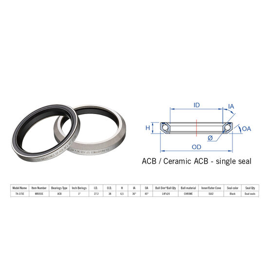 Rulment cuvete FSA TH-073 ACB 1.5" 36x45 singleS MR127