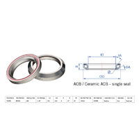 Rulment cuvete FSA TH-870S ACB 45x45 1"1/8 singleS MR042S