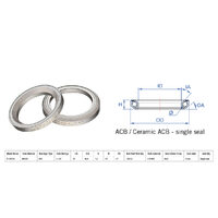 Rulment cuvete FSA TH-970/DJ ACB 45x45 1"1/4 singleS MR100