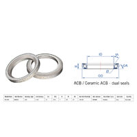 Rulment cuvete FSA TH-970S ACB 45x45 1"1/4 dualS MR082S