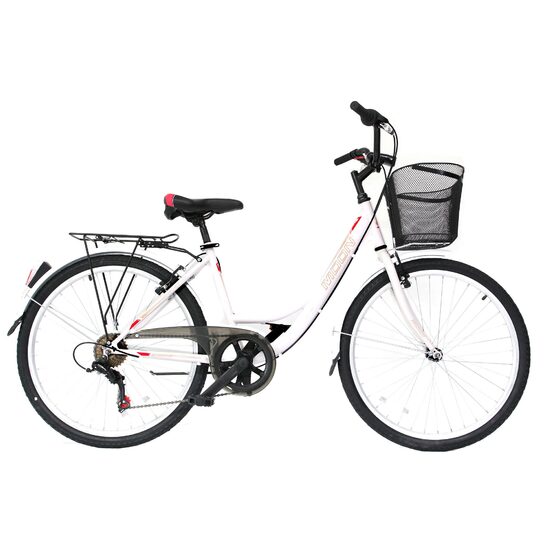 Bicicleta MOON California 26" alb 