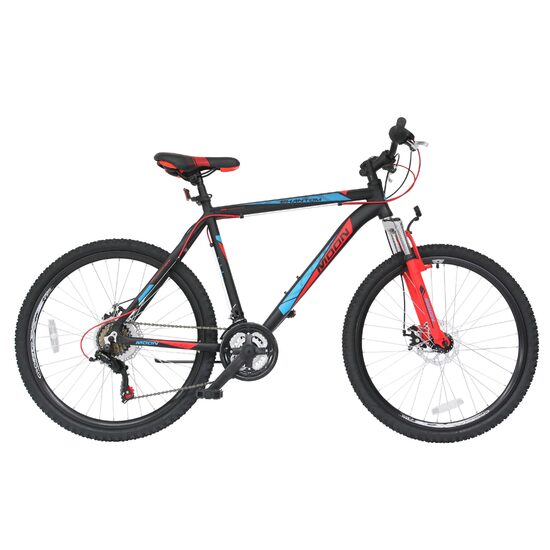 Bicicleta MOON Phantom 26" negru/rosu 