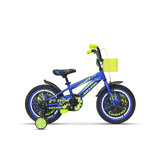 Bicicleta ULTRA Kidy 16" roti alum. - albastru