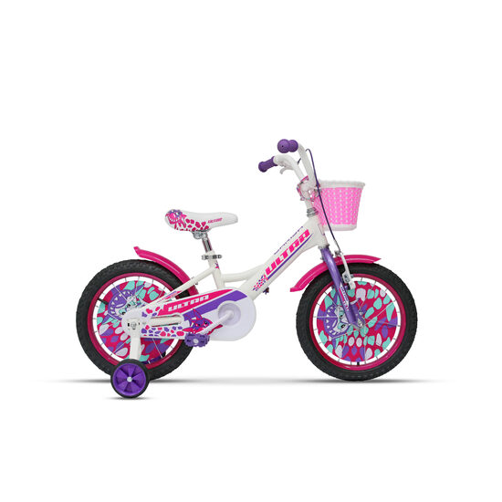 Bicicleta ULTRA Larisa 16" roti alum. - alb