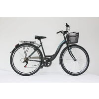 Bicicleta ULTRA Tonus  CTB 28" negru 460mm
