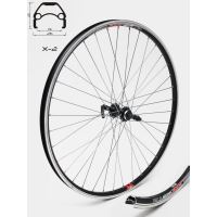 ROATA SPATE CROSSER X2 36H 28'' FILET, QR - FRANA V-BRAKE CU BUTUC JOYTECH - CAPSATA
