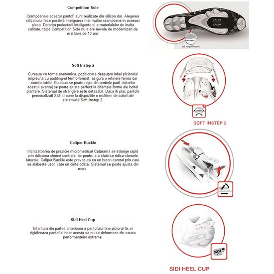 Pantofi MTB SIDI Eagle 7 alb/alb 