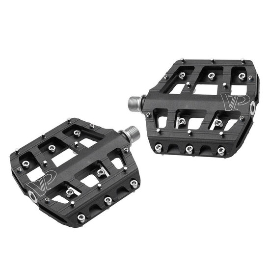 Pedale CROSSER VP-015 rulmenti - aluminiu - negru