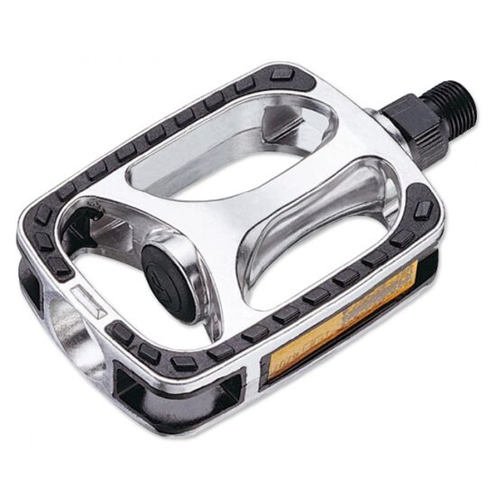 Pedale CROSSER VP-608 - aluminiu - argintiu/negru