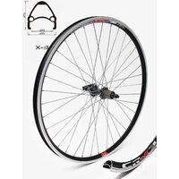 Roata CROSSER X3 36H 28" Spate QR Caseta Negru capsata
