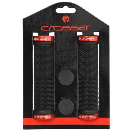 Mansoane CROSSER HL-G201 negru/rosu