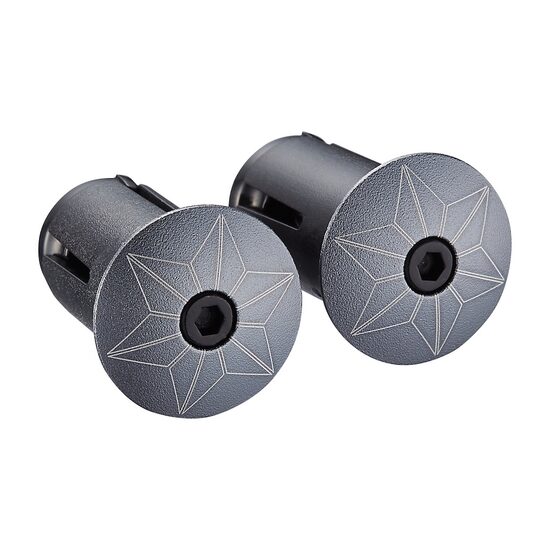 Capac ghidon SUPACAZ Star - gri (anodized)