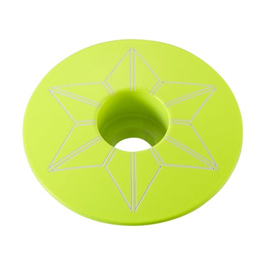 Capac furca SUPACAZ Star  - galben neon (powder coated)