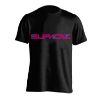Tricou SUPACAZ - Asanoha- roz neon / albastru neon - XL