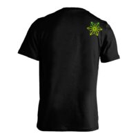 Tricou SUPACAZ - Str8 Up - verde neon / galben neon-XS