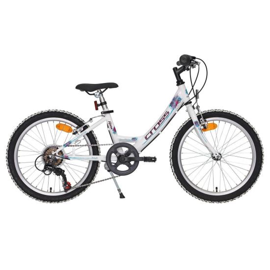 Bicicleta CROSS Alissa - 24" junior - alb