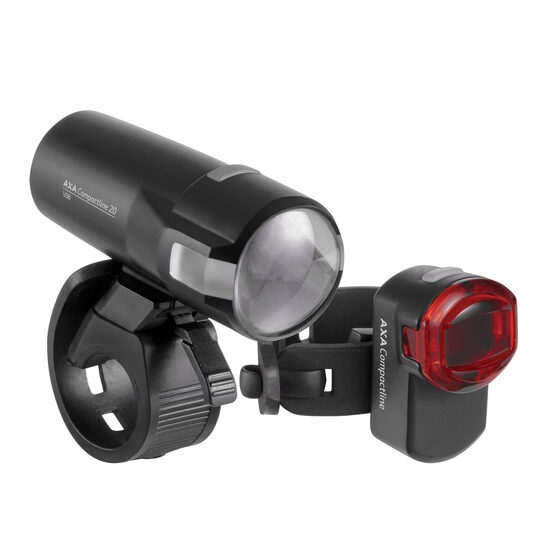Far + stop AXA Compactline 20 lux - USB
