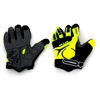 Manusi CROSSER CG-537 cu degete - negru/verde