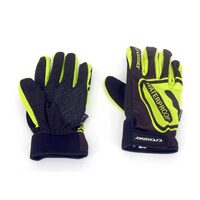 Manusi CROSSER CG-457 cu degete - negru/verde - L