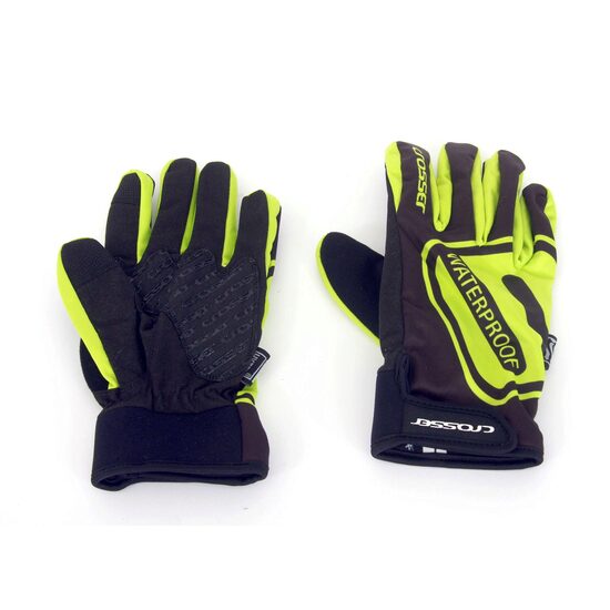 Manusi CROSSER CG-457 cu degete - negru/verde - L