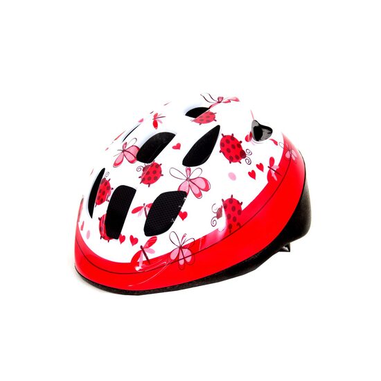 Casca HEADGY Ladybird alb/roz XS(46-53cm)