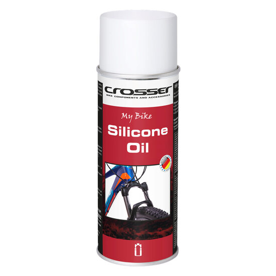 Lubrifiant CROSSER My Bike Silicone Oil 400ml aerosol