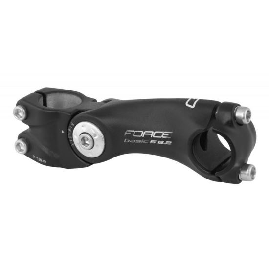 Pipa Force S6.2 25.4/100mm reglabila aluminiu neagra