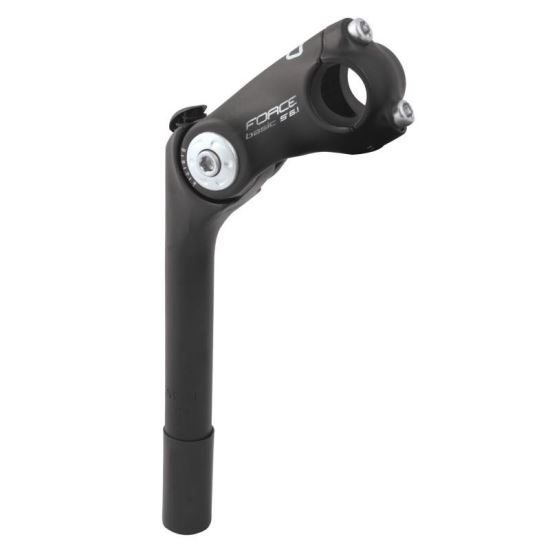 Pipa Force S6.1 1 25.4/90mm reglabila aluminiu neagra