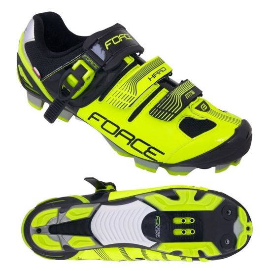 Pantofi MTB Hard Force negru/fluo