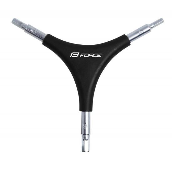 Set imbus Force 3  4/5/6 mm negru