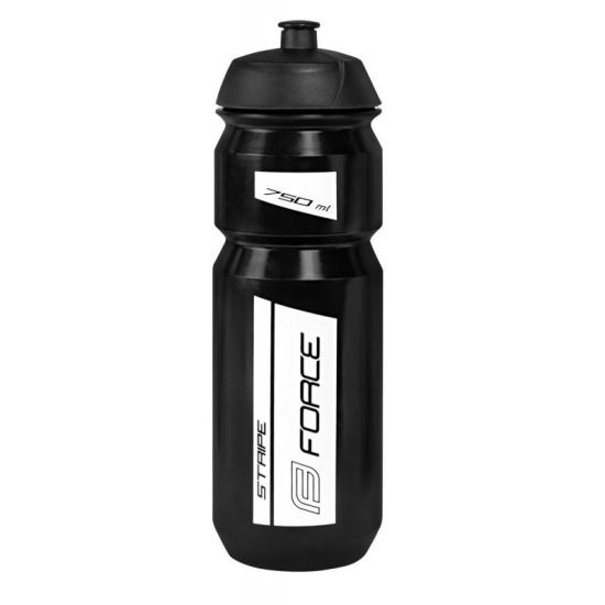 Bidon Force Stripe 0.75l negru/alb