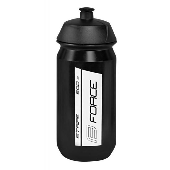 Bidon Force Stripe 0.5l negru/alb