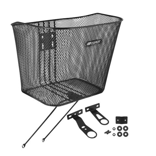 Cos fata Force cu suport metalic, negru