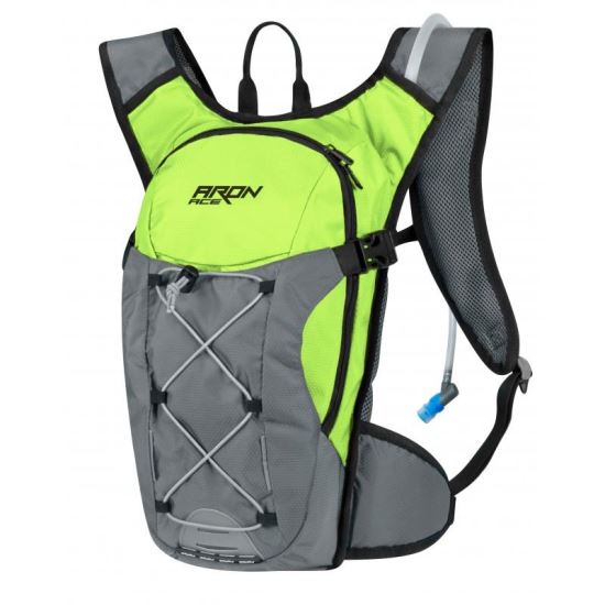 Rucsac Force Aron Pro Plus 10L+2L fluo/gri