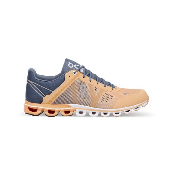 Pantofi alergare On Cloudflow dama gri migdala