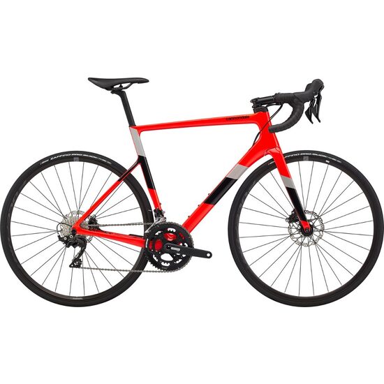 Bicicleta Cannondale SuperSix EVO Carbon Disc 105 2020 acid red