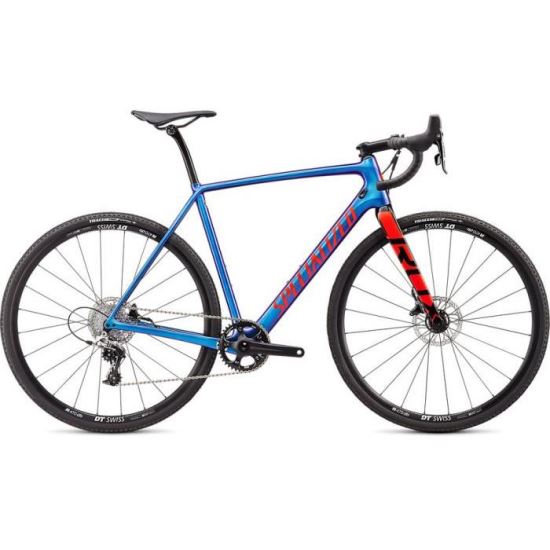 Bicicleta SPECIALIZED Crux Elite Gloss Chameleon/Rocket Red/Black 58