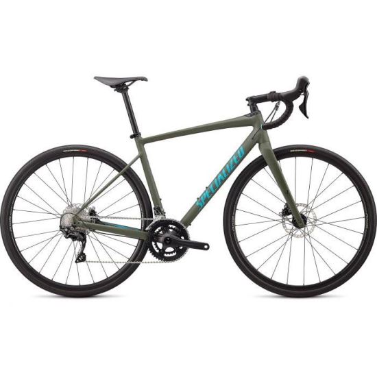 Bicicleta SPECIALIZED Diverge E5 Comp Satin Oak Green/Aqua Camo 52