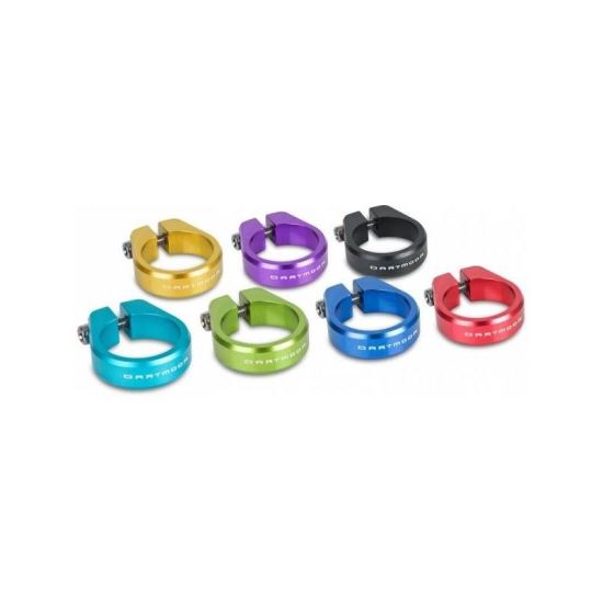 Colier tija sa 34.9 Dartmoor Obejma pods, surub, auriu anodizat, A1480