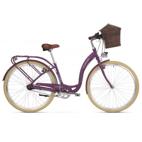 Bicicleta Le Grand Lille 5 28 DM violet-grey-matte 2020