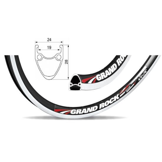 Janta Remerx Grand Rock 559x19 36H neagra