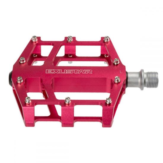 "Pedale Aluminiu BMX EXUSTAR E-PB525-Roz"