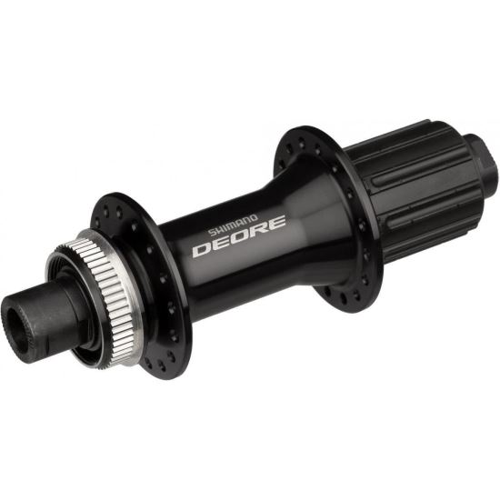 Butuc spate Shimano FH-M6010-B Deore, 32H, 8/9/10 vit, disc center lock, ax 12xOLD148mm, fara ax, EFHM6010BB