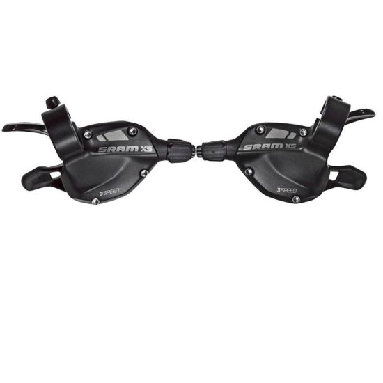 Maneta schimbator Sram X-5 Trigger 1:1 9x3v negre